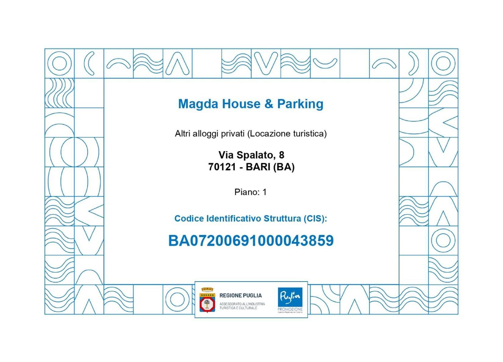 Appartamento Magda House & Parking Bari Esterno foto